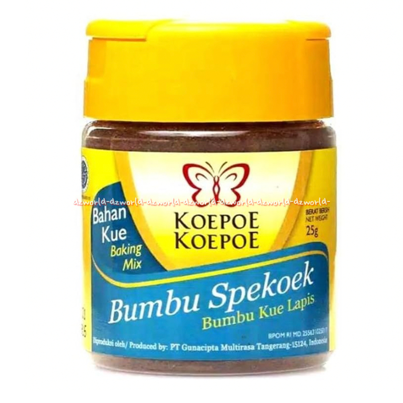 

Koepoe Koepoe 25gr Bumbu Spekoek Bumbu Kue Lapis