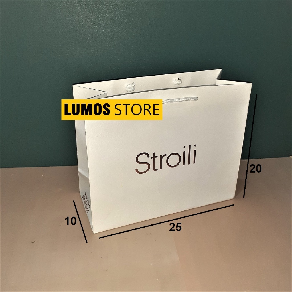 

Paper bag Stroili original store