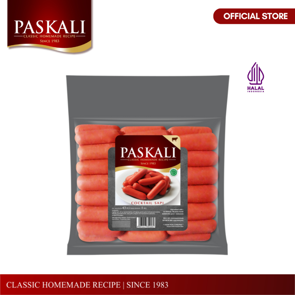 

Cocktail Sapi Paskali 1000 Gram Isi 45 (Merah)