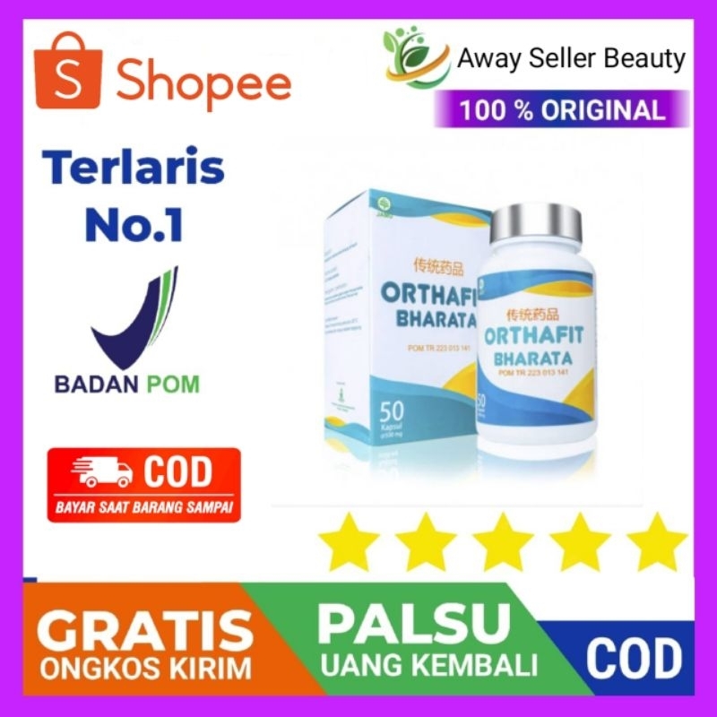 ORTHAFIT Bharata Obat Herbal Atasi infeksi Saluran Kemih Ginjal Prostat Original