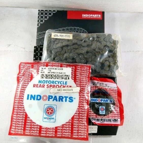 GEAR GIR SET SUPRA X HELM IN SUPRA X 125 FI BLADE 125 FI ORI ASLI FI