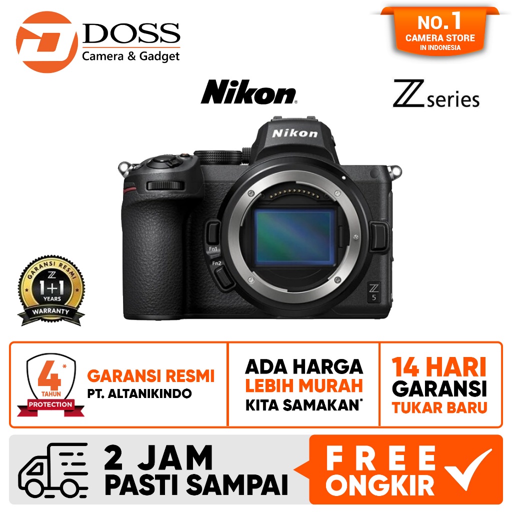 Nikon Z5 Body Only Kamera Mirrorless / Nikon Z5