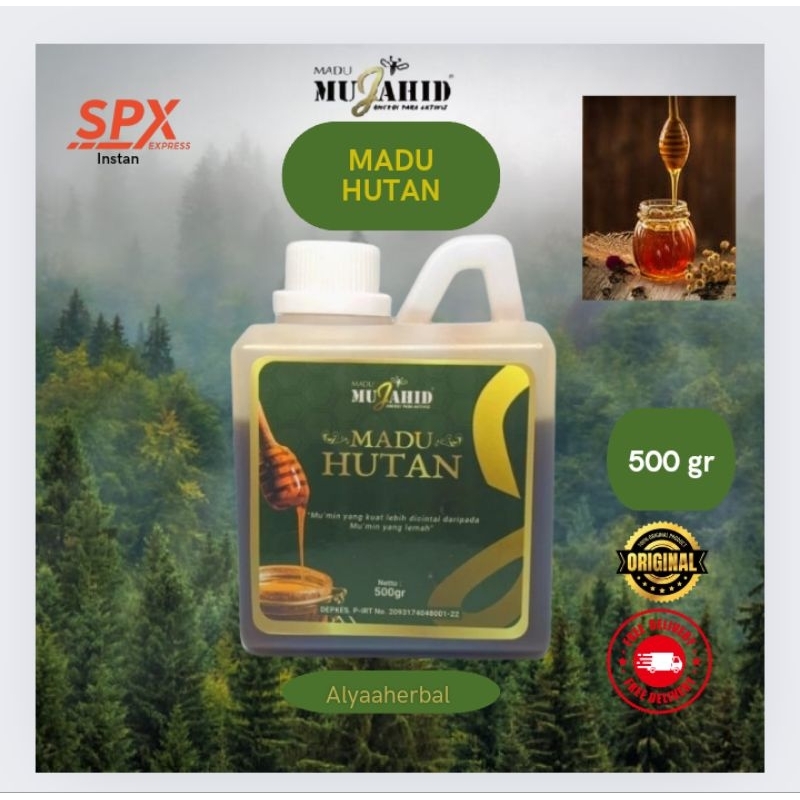 

Madu hutan Mujahid isi 500 gram