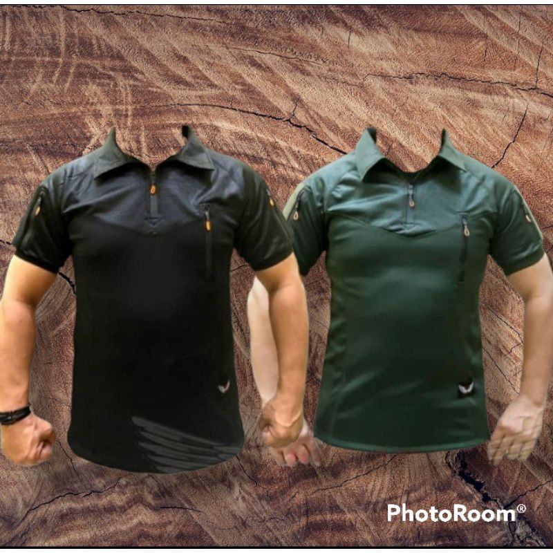 BAJU T-SHIRT BDU WANGKI TACTICAL TNI LENGAN PENDEK SCUBA IMPORT