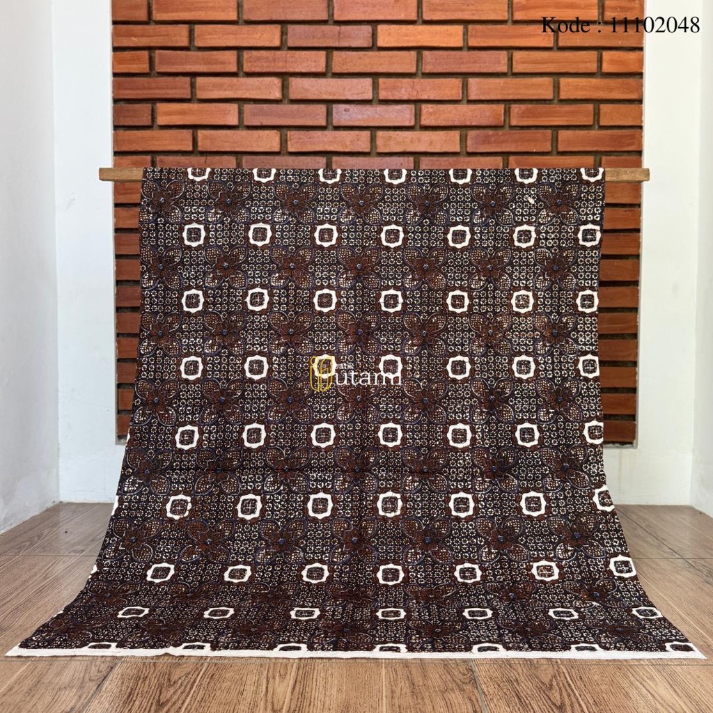 KAIN JARIK 2048 BATIK CAP SOGAN JOGJA MOTIF TRUNTUM MADU