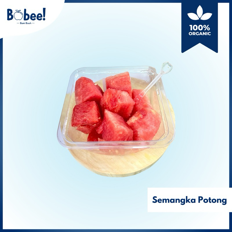 

Buah Semangka Merah Potong 300gr Fresh & Premium | Bobee.official - (Instant/Sameday)