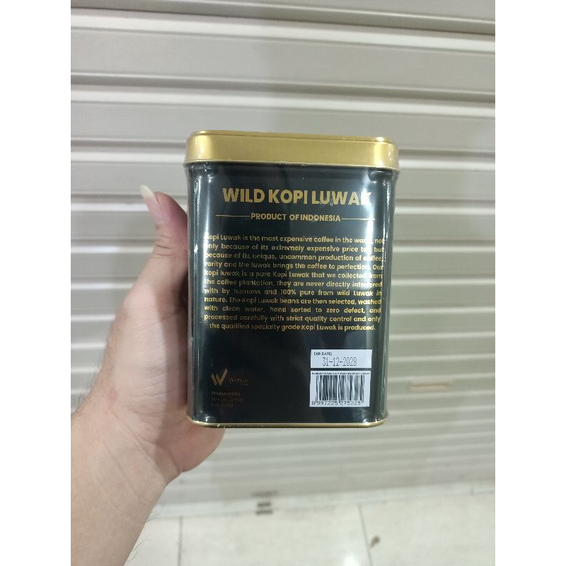 

RB Kopi Luwak Mandheling Kemasan Kaleng Premium