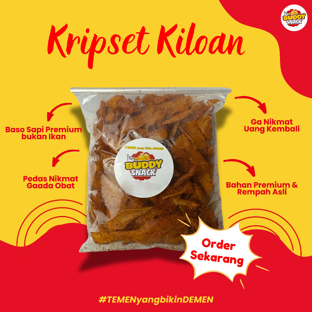 

Kripset Ciwit | Keripik Singkong Pedas | Keripik Kiloan Grosir Kripik Setan Murah