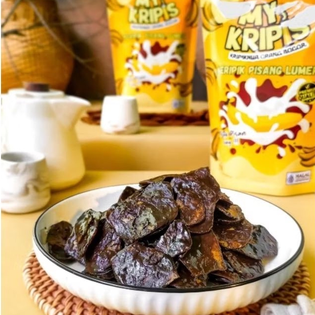 

Keripik kripik pisang coklat lumer My Kripis 150g