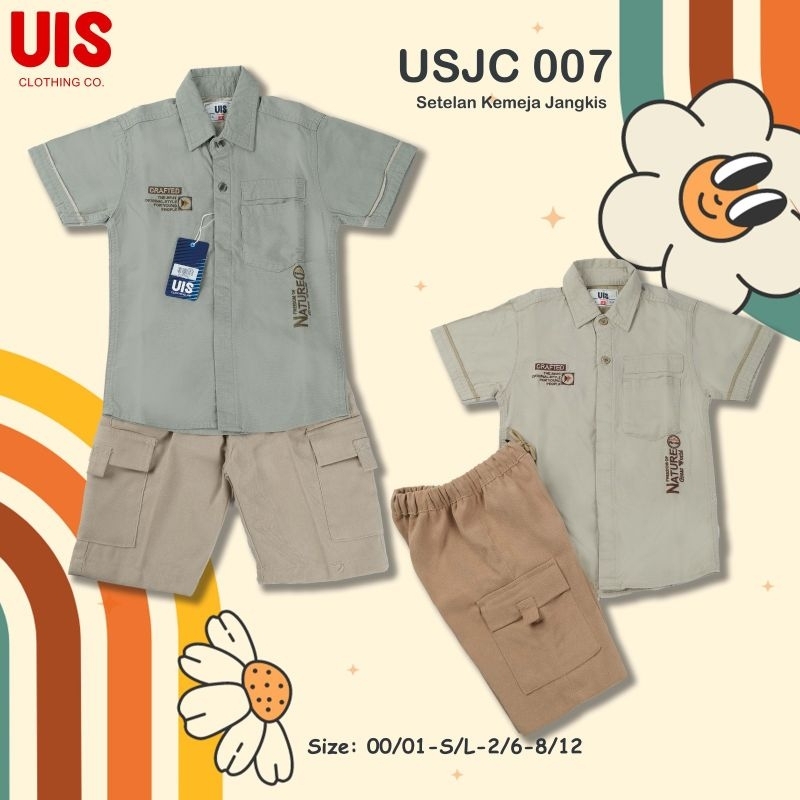 SETELAN KEMEJA KATUN UIS