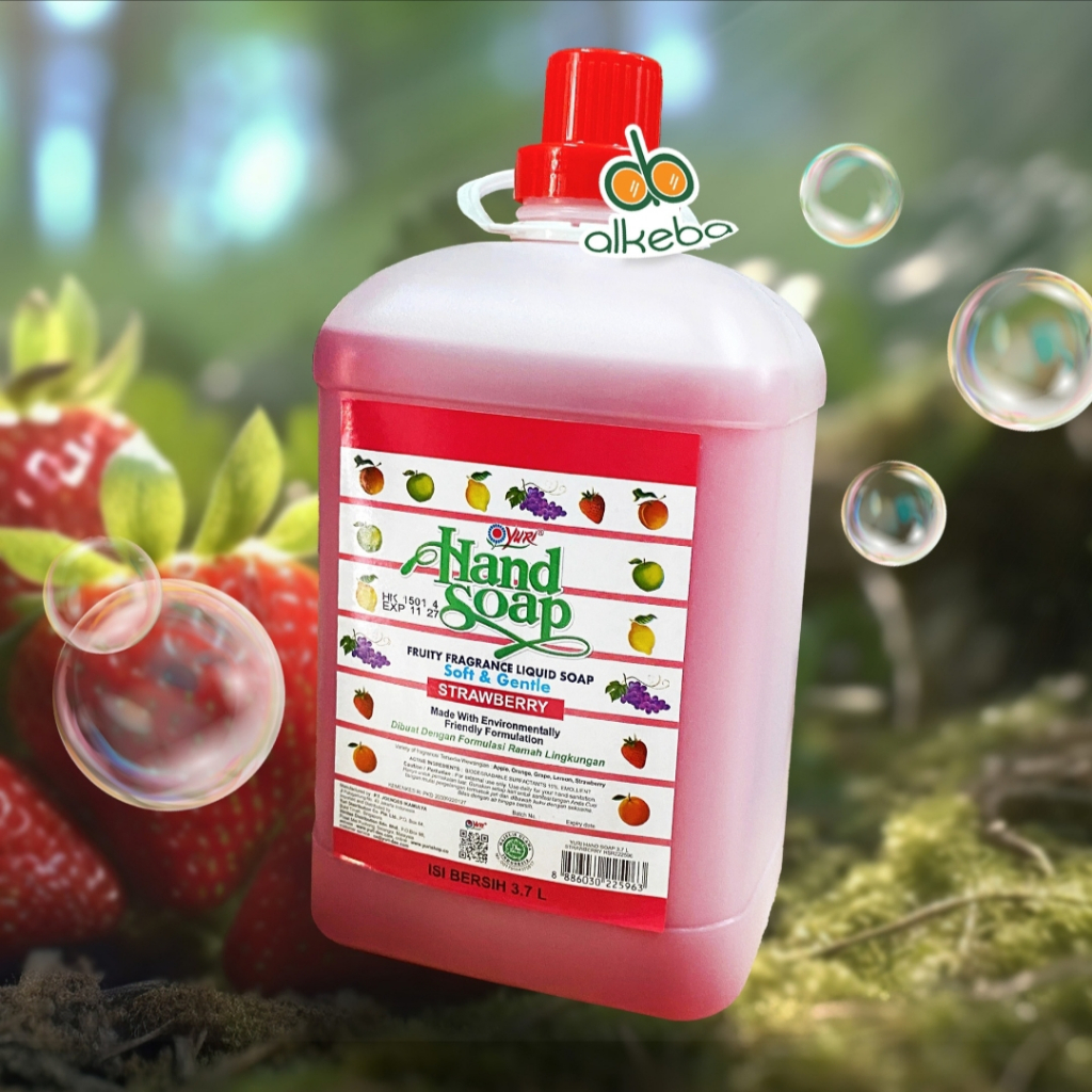 Yuri Handsoap / Sabun Cuci Tangan 3.7Liter / Handsoap Yuri 3,7 Liter