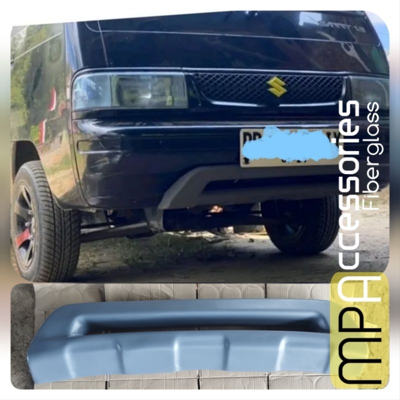 Dagu Gamis variasi  bumper bemper depan suzuki Carry futura pnp ke pickup minibus dan angkot