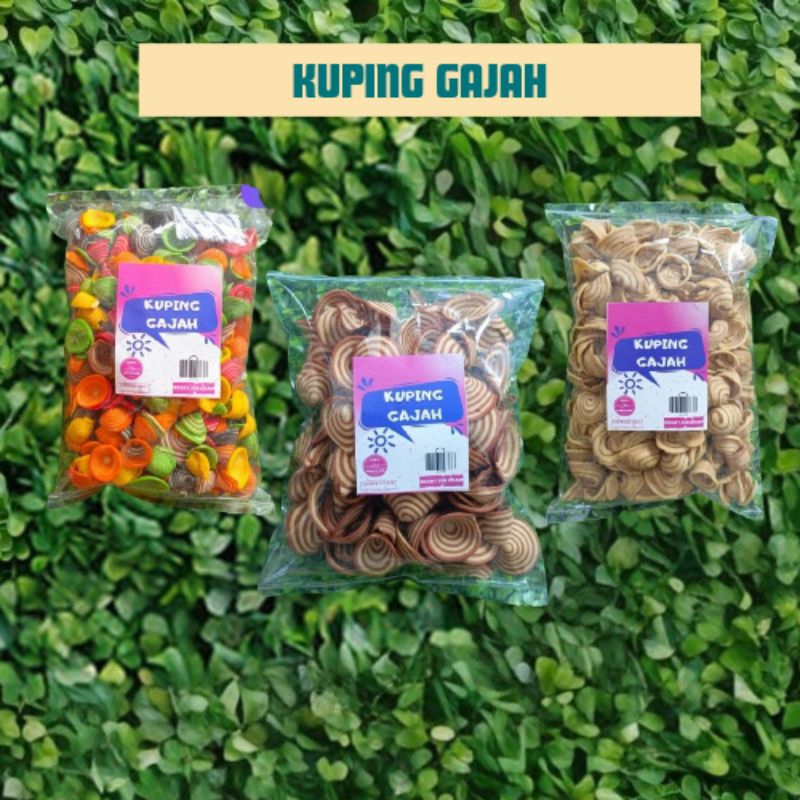 

Kue Kuping Gajah isi 250 gr - Jajan Kiloan/Oleh-Oleh Khas Semarang