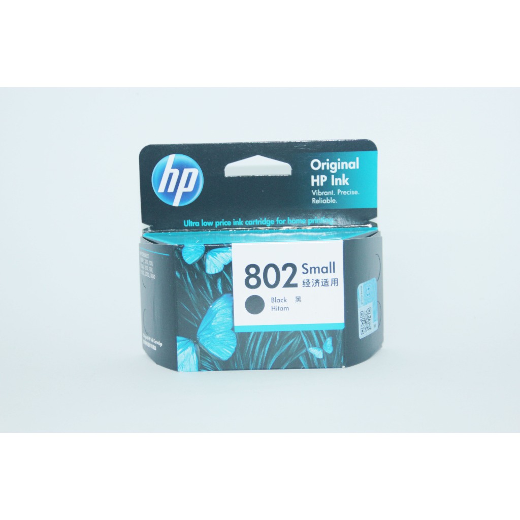 CARTRIDGE PRINTER HP 802 BLACK