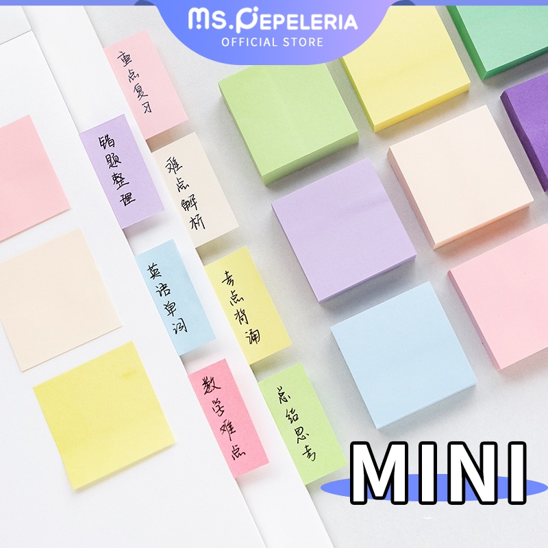 

sticky note mini Makaron Lucu/notes memo/notes book Kotak Kecil-Ms.Pepeleria