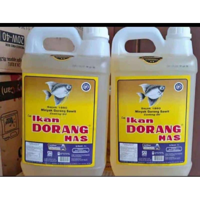 

Minyak goreng dorang 5 liter