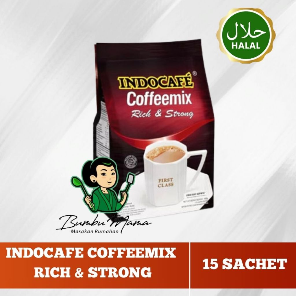 

Indocafe Coffeemix Rich & Strong (15 sachet)