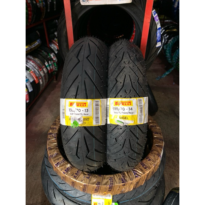 Sepaket Pirelli PCX160 110/70-14 130/70-13 Pirelli pcx160 paket ban pcx160 pirelli tubeles Accessori