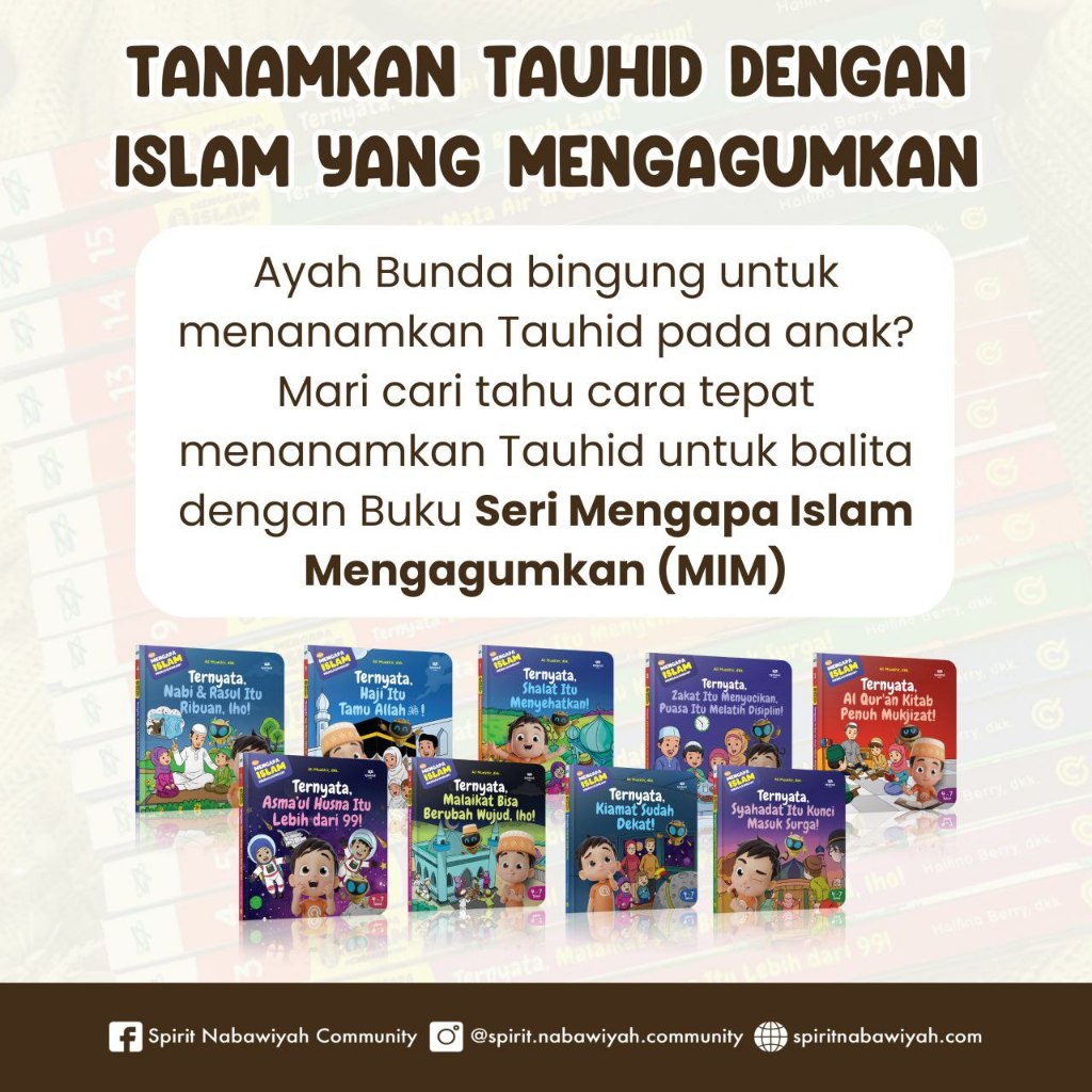 Buku Anak Mengapa Islam Mengagumkan? By Sygma Daya Insani