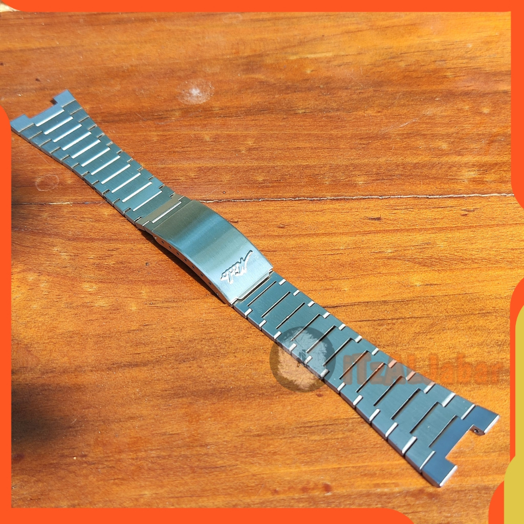 Tali jam tangan Mido commander Tali jam rantai Mido coak tengah stainless strap