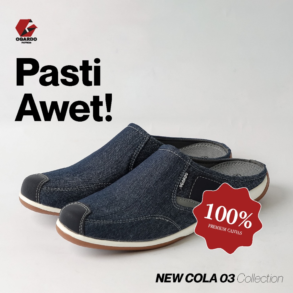Ogardo Sepatu NEW COLA 03 Slip On Kekinian