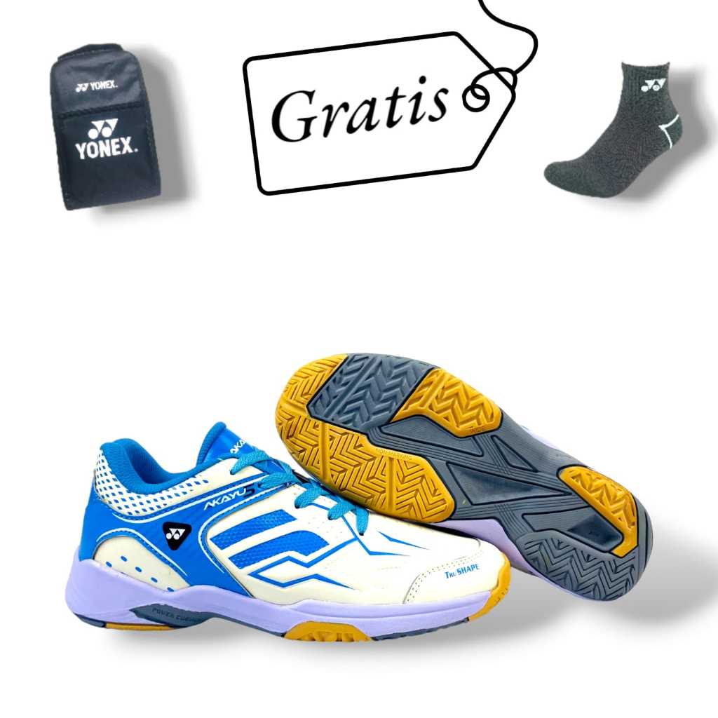 Yonex Akayu 5 Sepatu Bulutangkis Wanita Sepatu Badminton Wanita Yonex Sol Karet Sepatu Badminton Ant