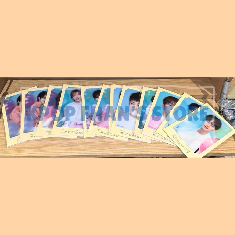 [Ready Stock] Seventeen Lenticular Postcard (Always Yours)