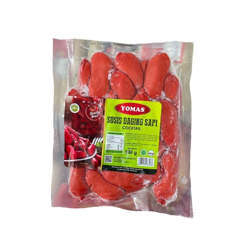 

sosis daging sapi yomas