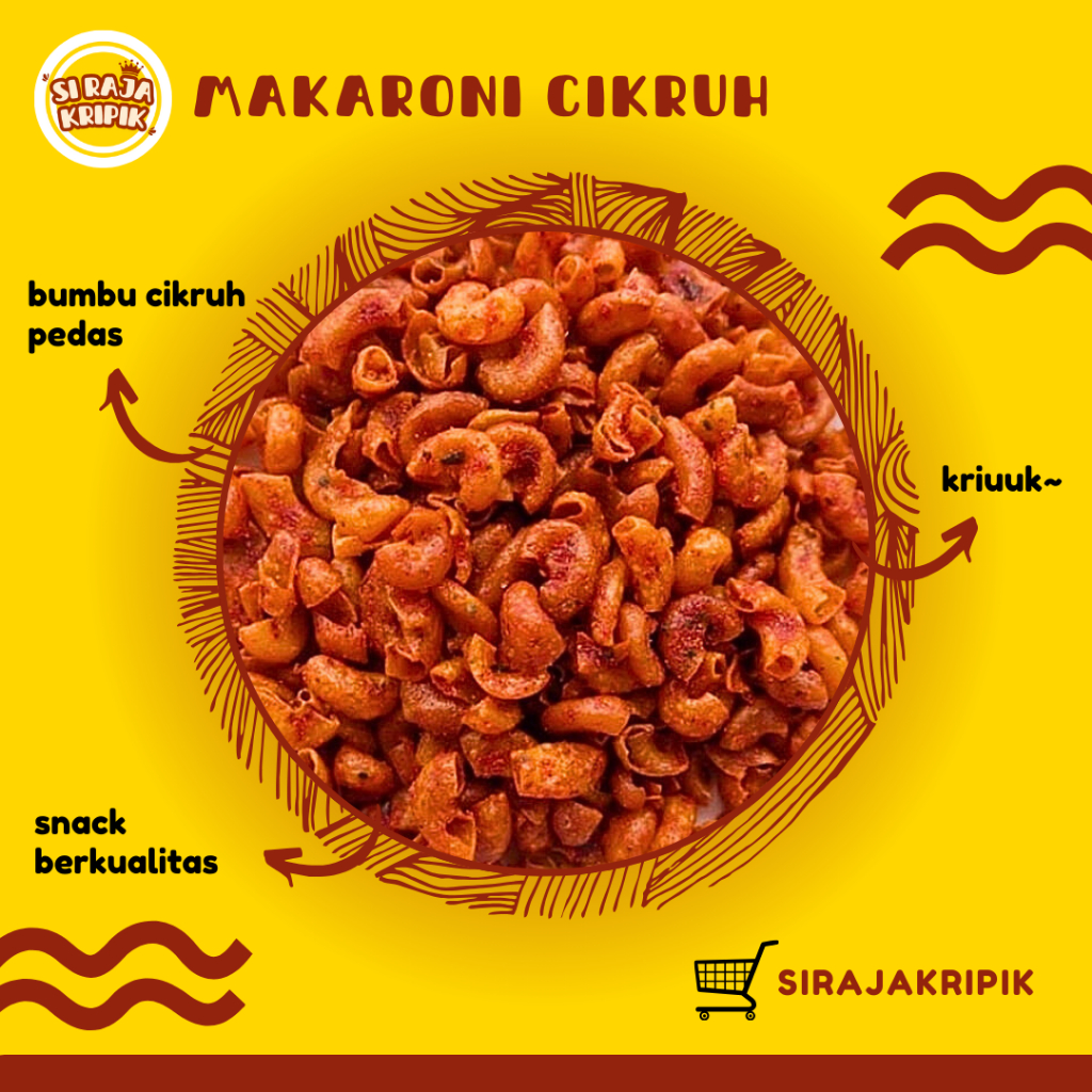 

KRIPIK MAKRONI | CABE MERAH / IJO | ASIN JERUK | KEJU | JAGUNG | SPIRAL PEDAS | RUJAK | CIKRUH