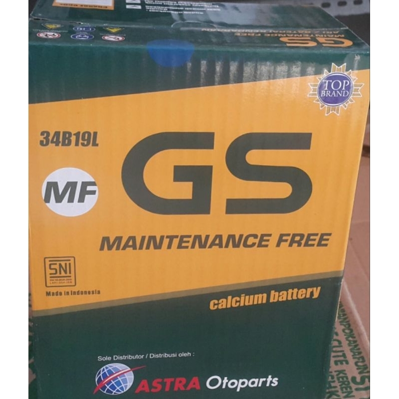 accu gs | aki 34b19L MF