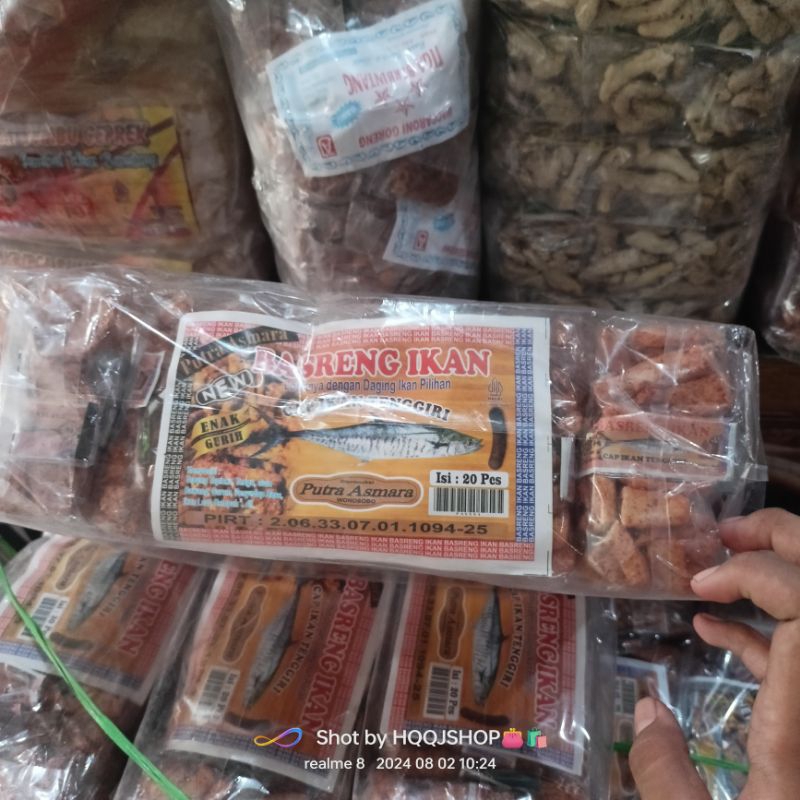 

basreng ikan kemasan 1ball (isi 5pack)