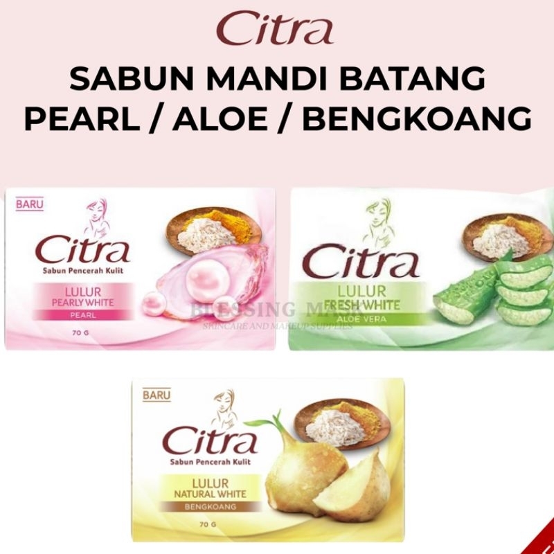 SABUN BATANG CITRA 70GR SABUN MANDI BATANG BENGKUANG