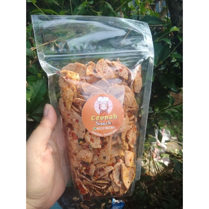 

Basreng pedas 185gram