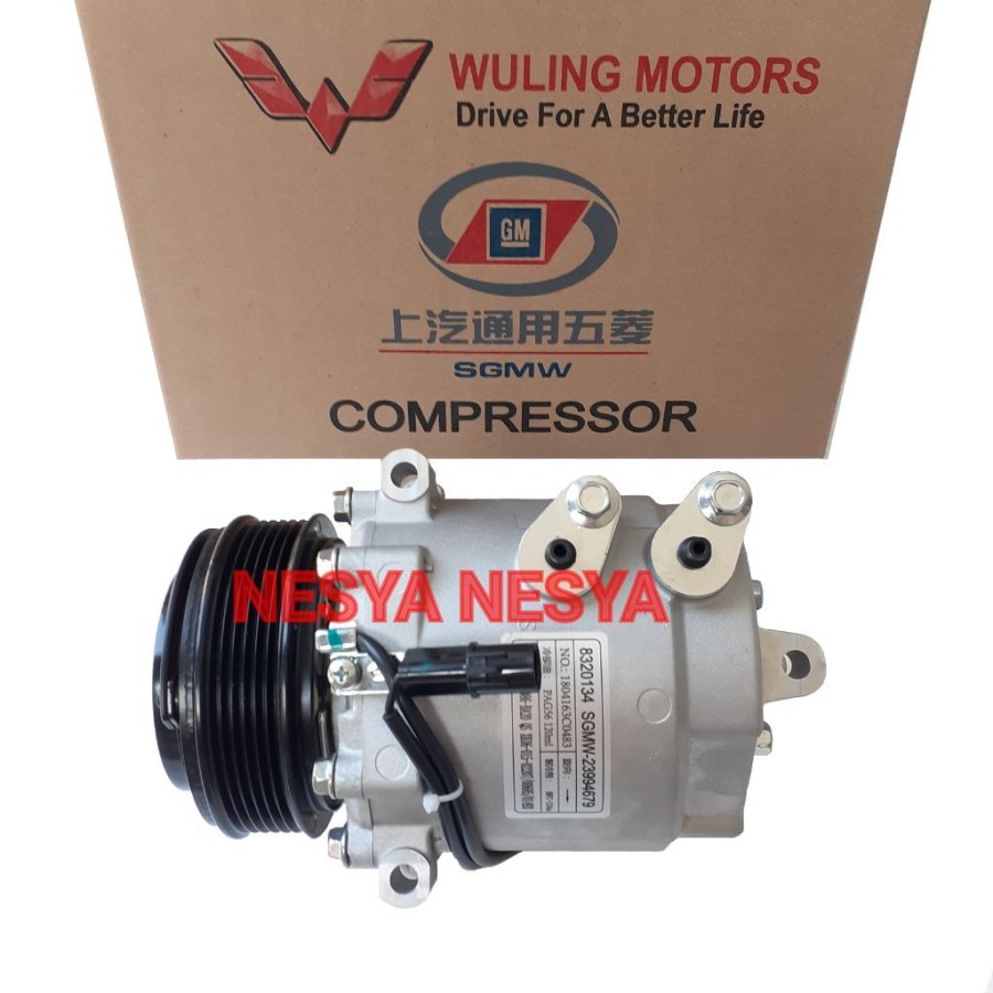 Compressor Compresor Kompressor Kompresor AC Merek SGMW ASLI ORI untuk Mobil Wuling Cortez ( LL5 ) 1