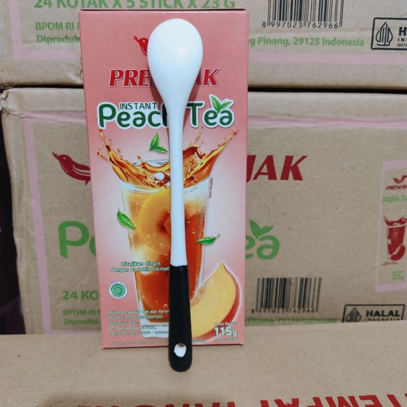 

Teh prendjak instan peach tea
