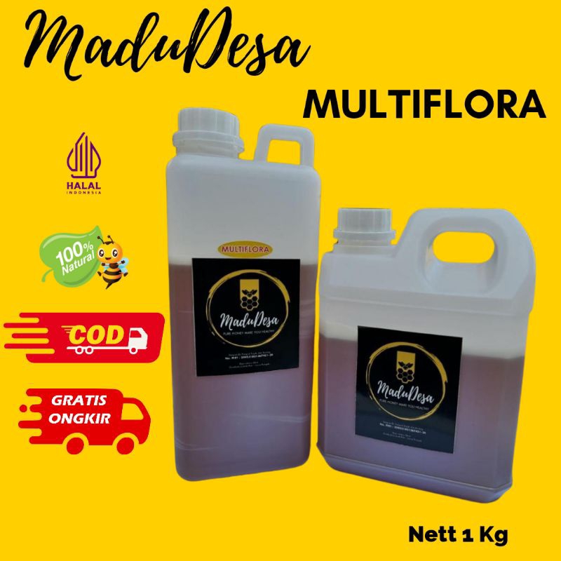 

Madu Murni Nektar MULTIFLORA 1Kg