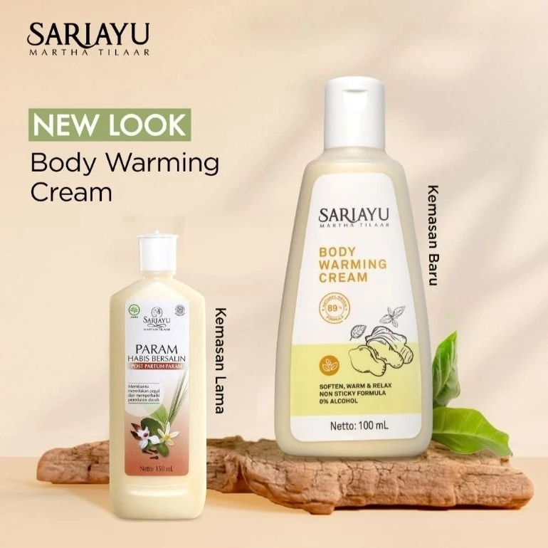 

SARIAYU PARAM JAMU HABIS BERSALIN 150ml / Body Warming Cream