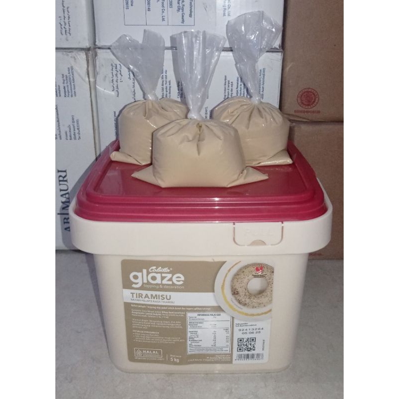 

Colatta glaze tiramisu 250 Gram ( kemasan repack )