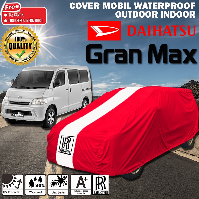 Body Cover Mobil Daihatsu Gran Max Bahan Waterproof Mantel Sarung Jas Jaket Penutup Selimut Outdoor