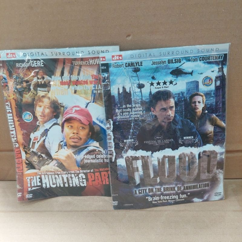 DVD THE HUNTING PARTY DAN FLOOD 2PCS