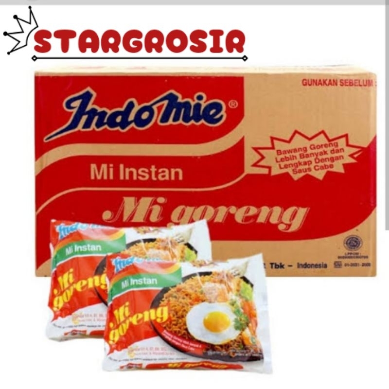 

Indomie Goreng Mi Instan 1 Dus isi 40