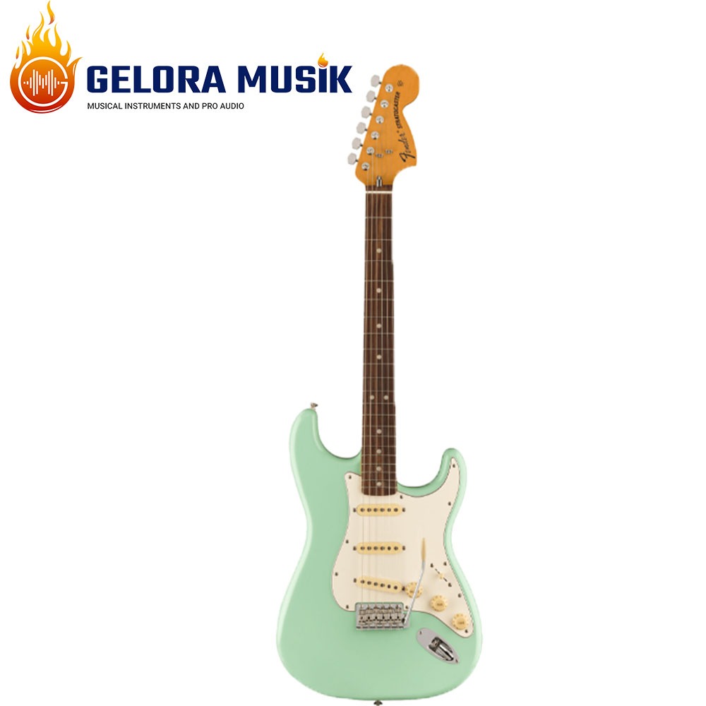 Gitar Elektrik Fender Vintera II 70s Stratocaster, RW FB, Surf Green