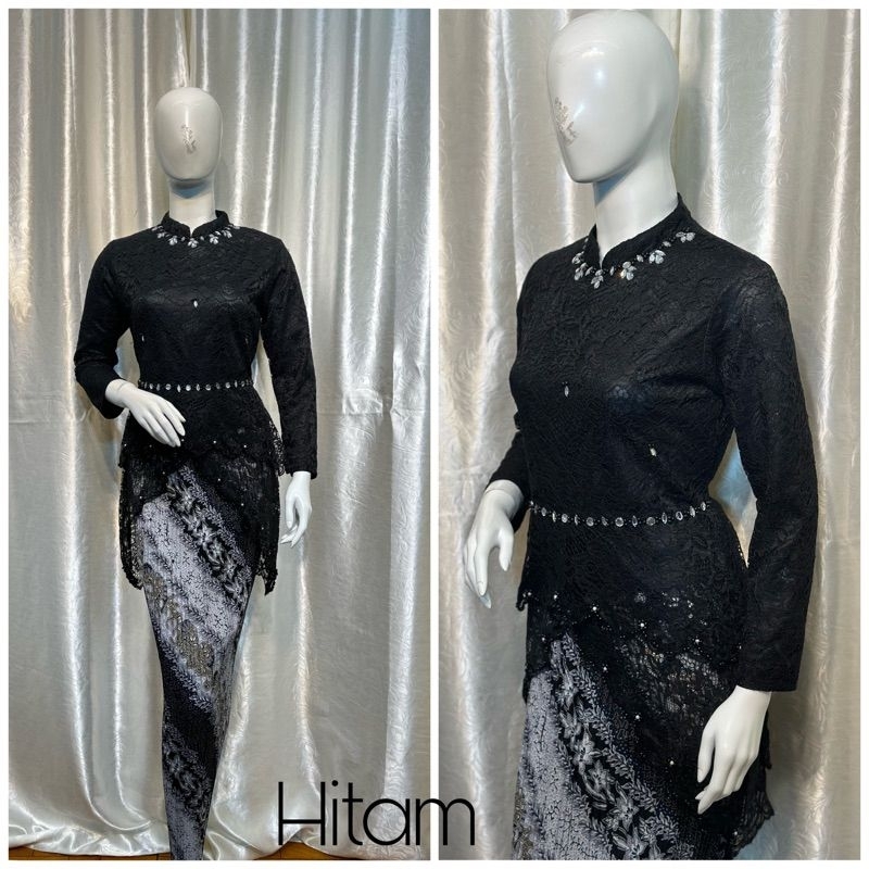 KEBAYA MODERN,,KEBAYA KIRANA PAYET BROKAT