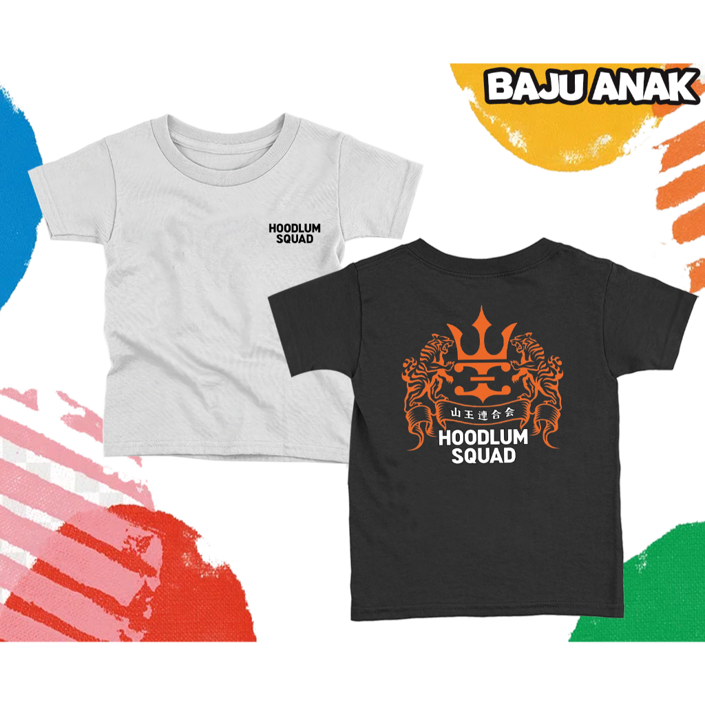 BajuMantaap [ Bisa COD ] Baju Anak New High And Low The Worst - Tshirt Sannoh Rengokai - Baju Jepang