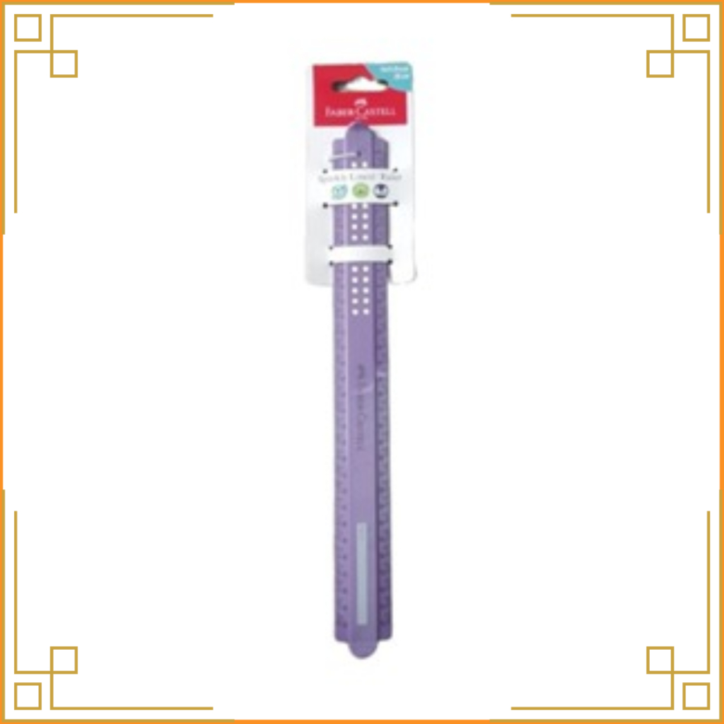 

FABER CASTELL Penggaris plastik 30 cm 172130