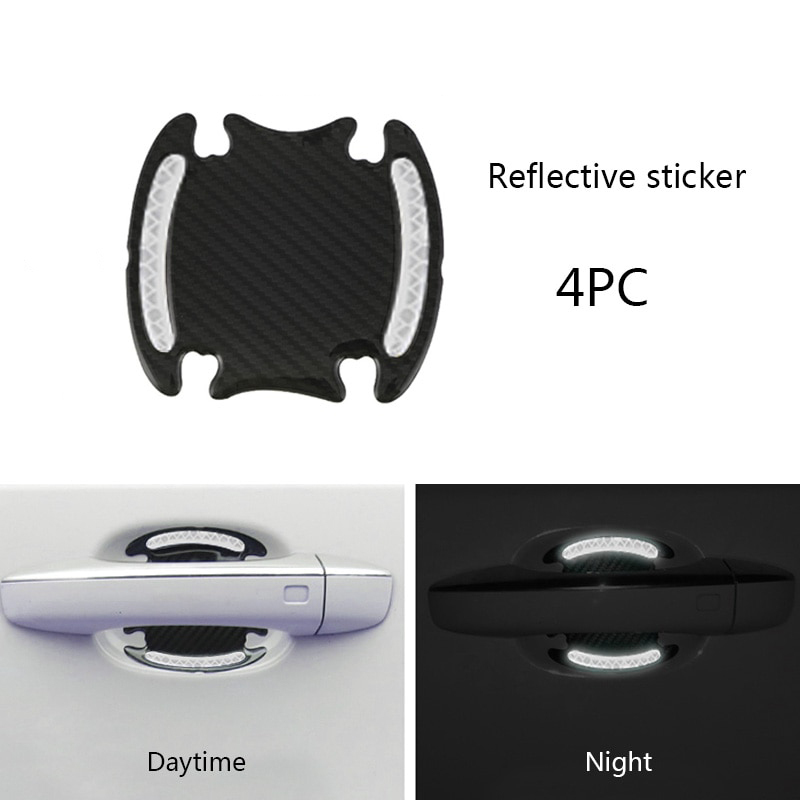 

stiker untuk glow untuk gagang pintu mobil 4PCS - 1185