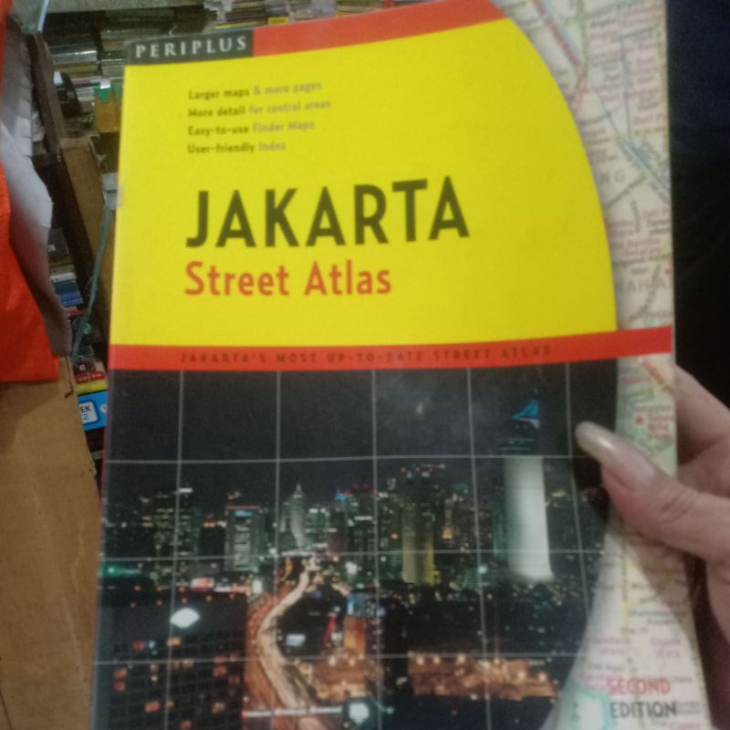 BUKU BEKAS JAKARTA STREET ATLAS