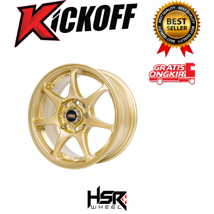 PELEK MOBIL RACING RING 14 HSR SEBUNSUTA PAS BUAT SIGRA , AYLA , AGYA , BRIO , KARIMUN