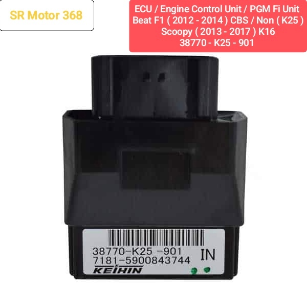 ECU Beat F1 /ECU Scoopy F1 /# ECU Scoopy /# ECU K25 /# ECU K16 /# Engine Control Unit K25 /# Engine 