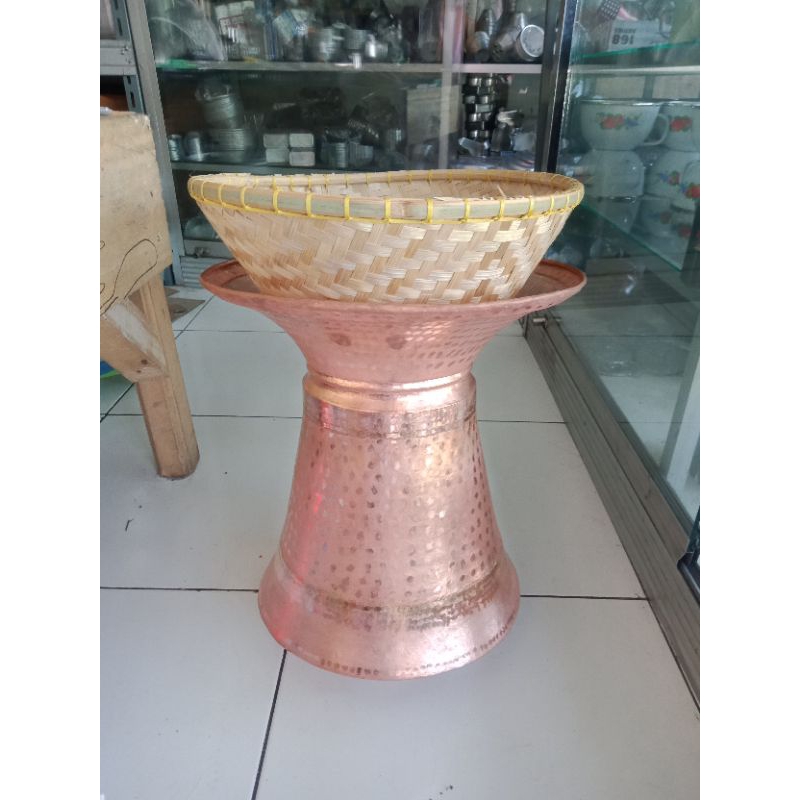seeng dangdang tembaga asli ukuran  34cm tinggi 48cm